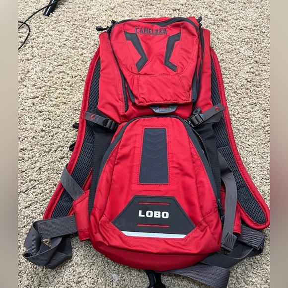 Camelbak Lobo Hydration Backpack - Red - No Bladder - USED - Picture 3 of 9